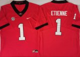 Georgia Bulldogs #1 Etienne red college football jerseys