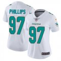 Women Dolphins #97 Jordan Phillips Nike white Color Rush Limited Jersey