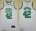 Nike Boston Celtics #42 Al Horford white nba basketball jerseys 01