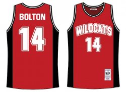 #14 HIGH SCHOOL MUSICAL RED BASKETBALL JERSEY-SG