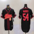 Nike San Francisco 49ers #54 Fred Warner black Mexico baseball jerseys Joint name-BD 01