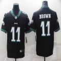 Philadelphia Eagles #11 Carson A.J. Brown black Color Rush Limited Jersey-BD