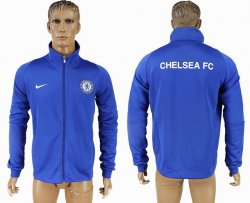 2017-2018 Chelsea blue soccer jacket