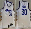 Nike Golden State Warriors #30 Stephen Curry white nba jersey-HL