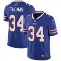 Nike Buffalo Bills #34 Thurman Thomas blue Color Rush Limited Jersey