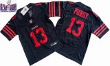 Youth San Francisco 49ers 13# Brock Purdy black Nike Vapor F.U.S.E. Limited Jersey