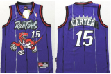 Youth Toronto Raptors 15 Carter Purple NBA Jersey