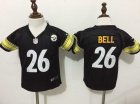 Nike Pittsburgh Steelers #26 Le Veon Bell black children NFL Jerseys