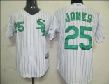 Chicago White Sox 25 Jim Thome White mlb jersey