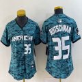 Youth American League #35 Rutschman Nike Teal 2023 MLB All-Star Game Vapor Premier Elite Player Jersey