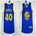 Golden State Warriors 40# BARNES blue nba basketball Jerseys