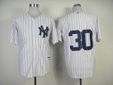 New York Yankees 30 white MLB Jersey