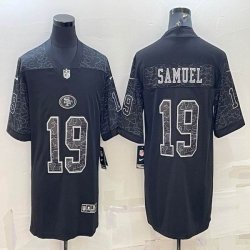 Nike 49ers #19 Deebo Samuel Color Rush Limited Jersey Reflective version