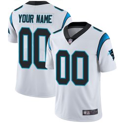 Customized Panthers white nike Color Rush Limited Jersey