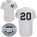 New York Yankees Jorge Posada 20# white Jersey