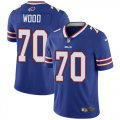 Nike Buffalo Bills #70 Wood blue Color Rush Limited Jersey