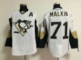 Reebok Pittsburgh Penguins #71 E.Malkin White ice hockey Jersey