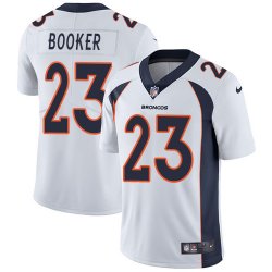 Nike Denver Broncos #23 Booker white Color Rush Limited Jersey