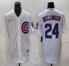 Nike Chicago Cubs #24 Cody Bellinger white majestic MLB baseball jerseys