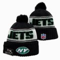 2024 New York Jets green white NFL Sports Cuffed Knit Hats 01