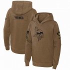 2023 Youth Minnesota Vikings Salute To Service Limited Hoodie