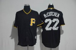 2017 Pittsburgh Pirates 22 Andrew McCutchen black Majestic baseball jerseys