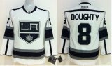 Los Angeles Kings #8 Drew Doughty kid white 2014 NHL nhl Jerseys