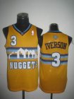 Denver Nuggets Ty Lawson yellow nba Jersey