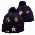 2024 Houston Astro dark blue MLB Cuffed Knit Hats