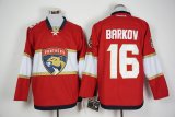 2016 Florida Panthers #16 Aleksander Barkov Red hockey Jersey