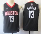 Youth Nike Houston Rockets #13 James Harden black nba jersey