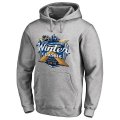 Men's Fanatics Branded Heathered Gray 2018 NHL Winter Classic Pullover Hoodie