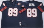 Chicago Bears #89 Mike Ditka Navy Blue Throwback nfl jerseys