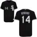 Chicago White Sox Paul Konerko 14# black mlb jersey