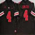 Ohio State Buckeyes #4 Jeremiah Smith black college football jerseys