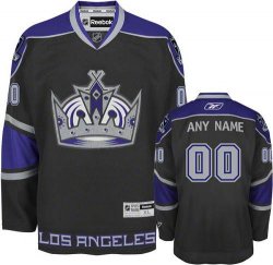 Reebok Los Angeles Kings Customized Black Home Authentic Man NHL Jersey