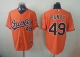 Baltimore Orioles BUNDY 49 orange MLB Jerseys