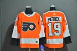 Adidas Philadelphia Flyers #19 Nolan Patrick orange white hockey jersey