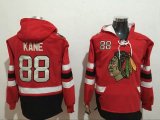 2017 Chicago Blackhawks #88 Patrick Kane red hockey Hooded Sweatshirt