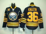 Patrick KALETA 36 black NHL Buffalo Sabres jersey