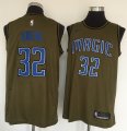 Orlando Magic #32 Shaquille O'neal Green nike nba jersey