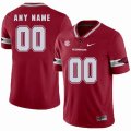 Custom Arkansas Razorbacks red USA flag college football jersey(1)