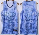 Nike Memphis Grizzlies 12 Ja Morant blue basketball NBA jersey-XD