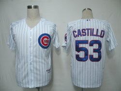 MLB Jerseys Chicago Cubs 53 Castillo White