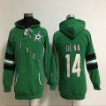 women Dallas Stars #14 Jamie Benn green black Hockey Hooded Sweatshirt