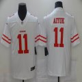 49ers #11 Brandon Aiyuk white nike Color Rush Limited Jersey-BD