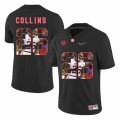 Custom Alabama Crimson Tide #26 Landon Collins black fashion college football jersey