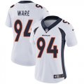 Women Denver Broncos #94 DeMarcus Ware Nike white Color Rush Limited Jerseys