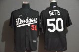 Nike Los Angeles Dodgers Mookie Betts black 2020 Away Official Authentic Player Jersey