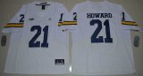 Jordan Brand Michigan Wolverines Desmond Howard 21 College Football Elite Jersey - White